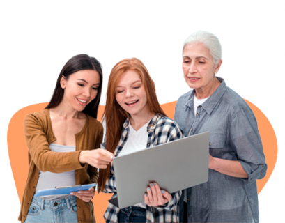 Mulheres pesquisando o que é nicho no marketing digital